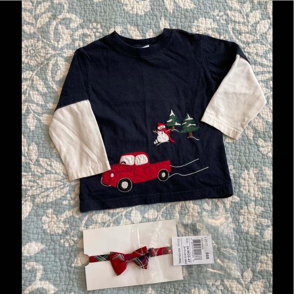 Boys shirt and bow tie